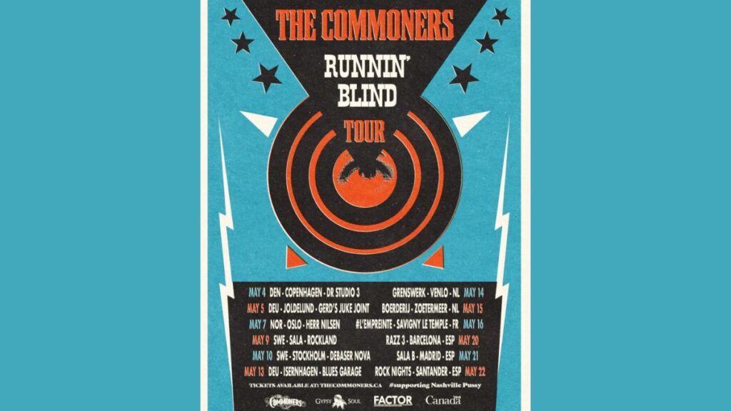 The Commoners 2026 Tour - Setlist, Dates, Cities & Presale Info