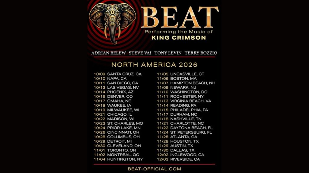 BEAT 2026 Tour Dates
