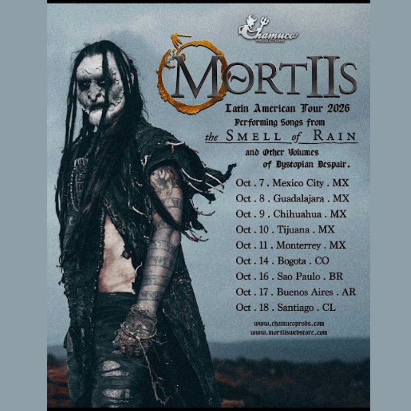 Mortiis 2026 Latin American Tour Dates