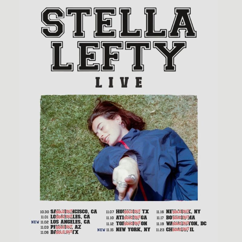 Stella Lefty 2026 Tour Setlist - Dates, Venues, Cities & Tickets